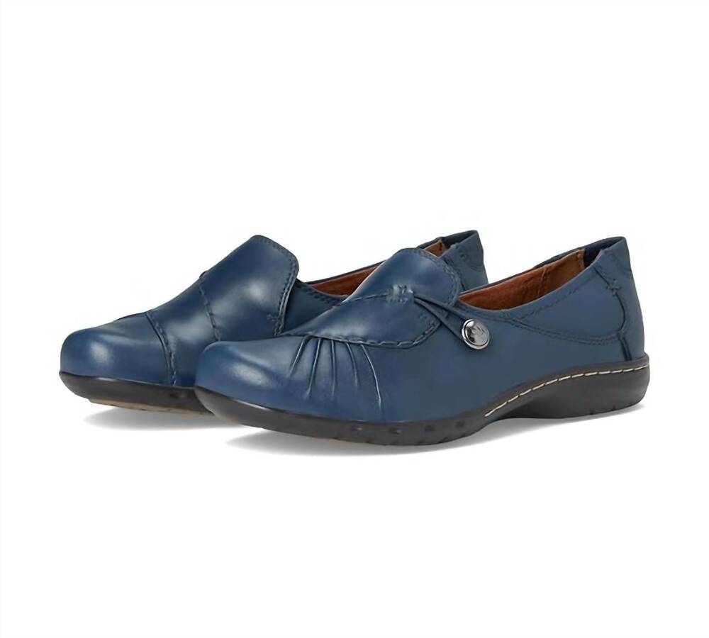 NEW COBB HILL women's paulette shoe in navy